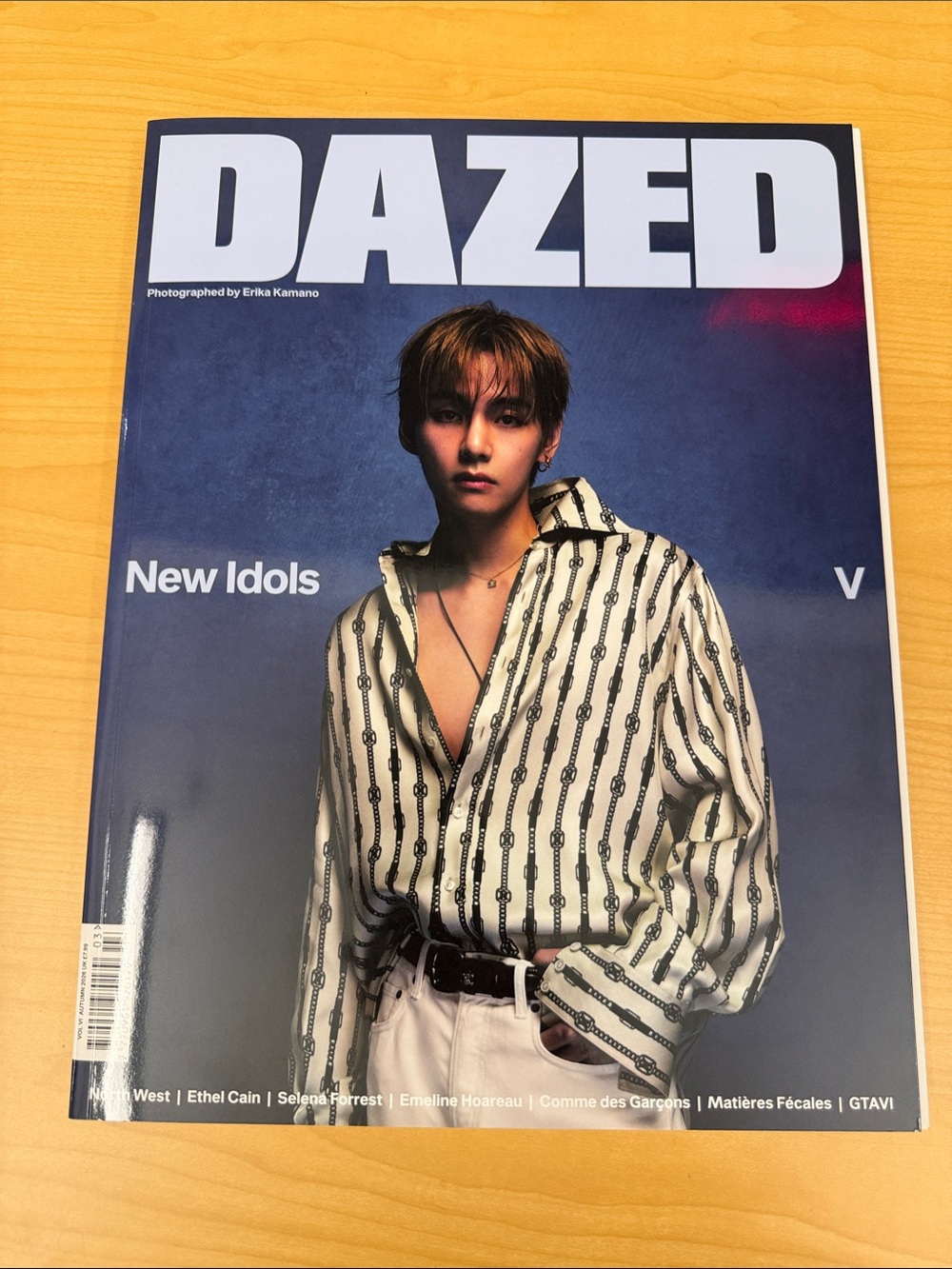BTS Kim Taehyung ‘V’ : DAZED magazine